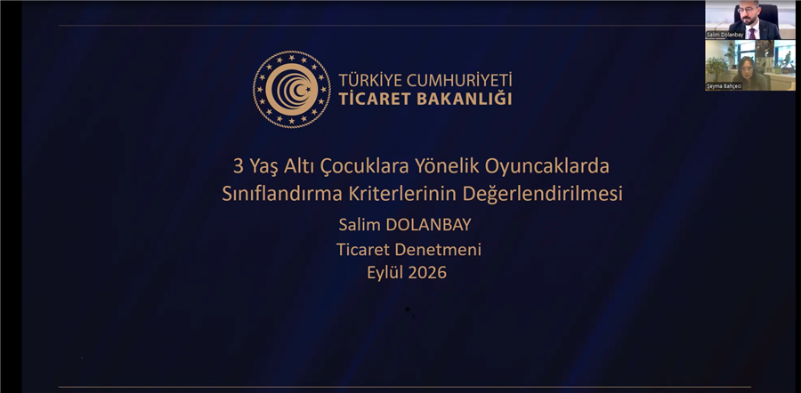 3 Yaş Altı Çocuklara Yönelik Oyuncaklarda Sınıflandırma Kriterlerinin Değerlendirilmesi Eğitimi